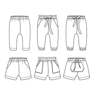 ikat-e-new-york-patron-pantalon-short-b-b-pdf-1-mois-4-ans image 2