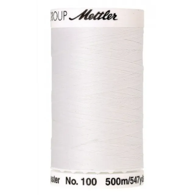ikat-e-mercerie-fil-mettler-seralon-500m-blanc-2000 image 1