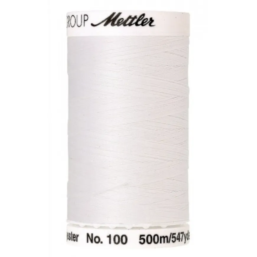 ikat-e-mercerie-fil-mettler-seralon-500m-blanc-2000 image 1