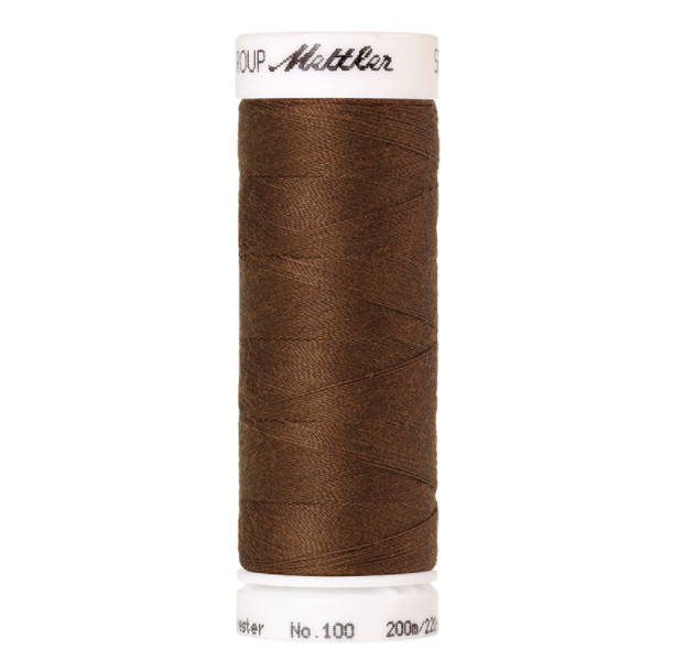 mettler-seralon-1223-fil-coudre-marron-200-m-polyester image 1