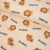 ikat-e-tissus-jersey-lions-roar-tissu-bleu-lion image 2