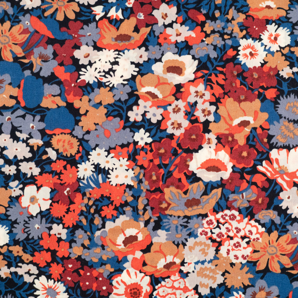 ikat-e-tissus-liberty-thorpe-burnt-rouille-au-m-tre image 1
