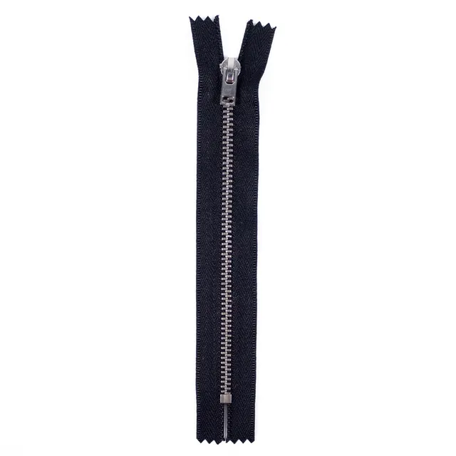 ikat-e-mercerie-fermeture-clair-m-tal-noir-15-cm image 1
