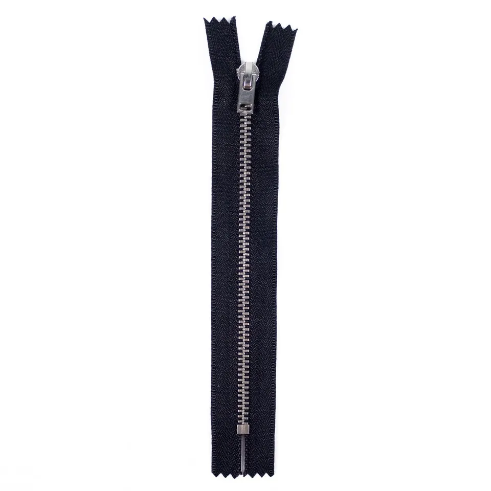 ikat-e-mercerie-fermeture-clair-m-tal-noir-15-cm image 1
