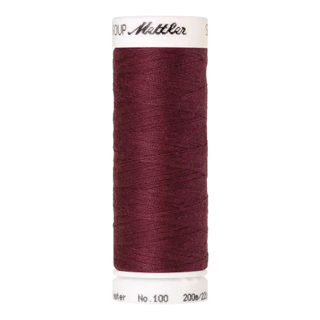 mettler-seralon-fil-coudre-200-m-bordeaux-1461-polyester image 1