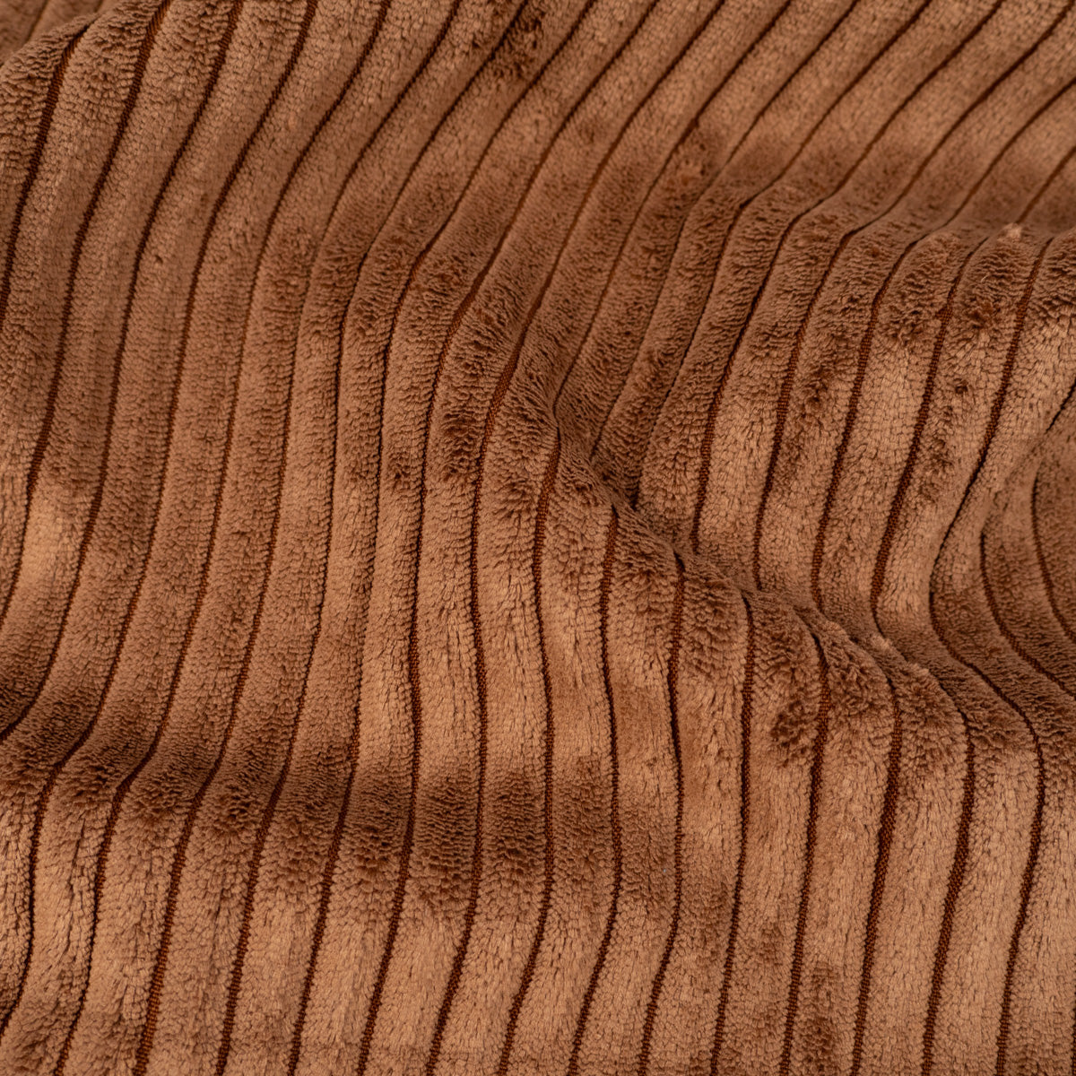 ikat-e-tissu-velours-tr-s-grosses-c-tes-camel-au-m-tre image 1