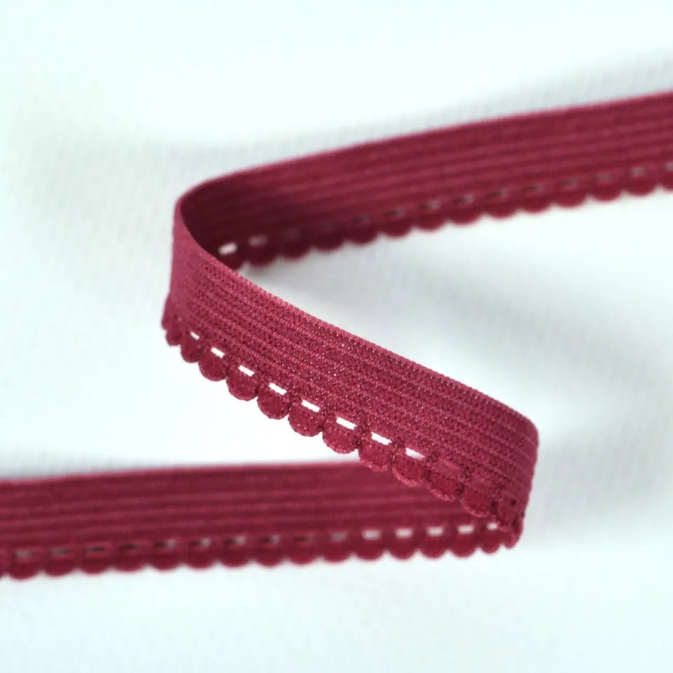 ikat-e-mercerie-lastique-picot-raspberry-10mm-le-m-tre image 1