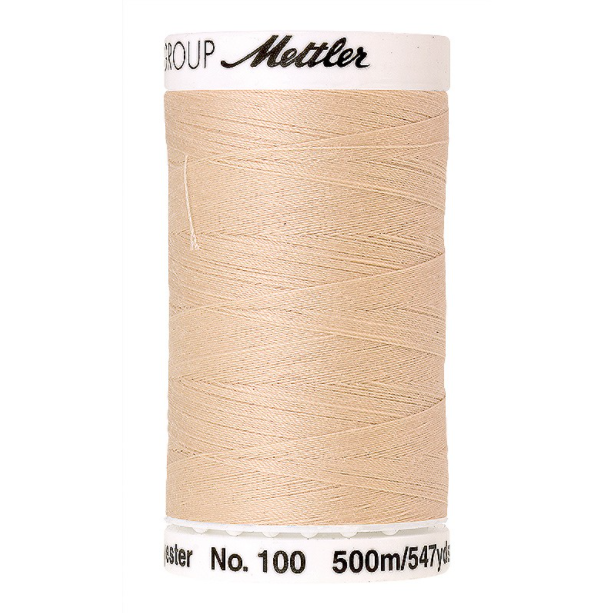 mettler-seralon-fil-coudre-beige-779-500m-polyester-2 image 1