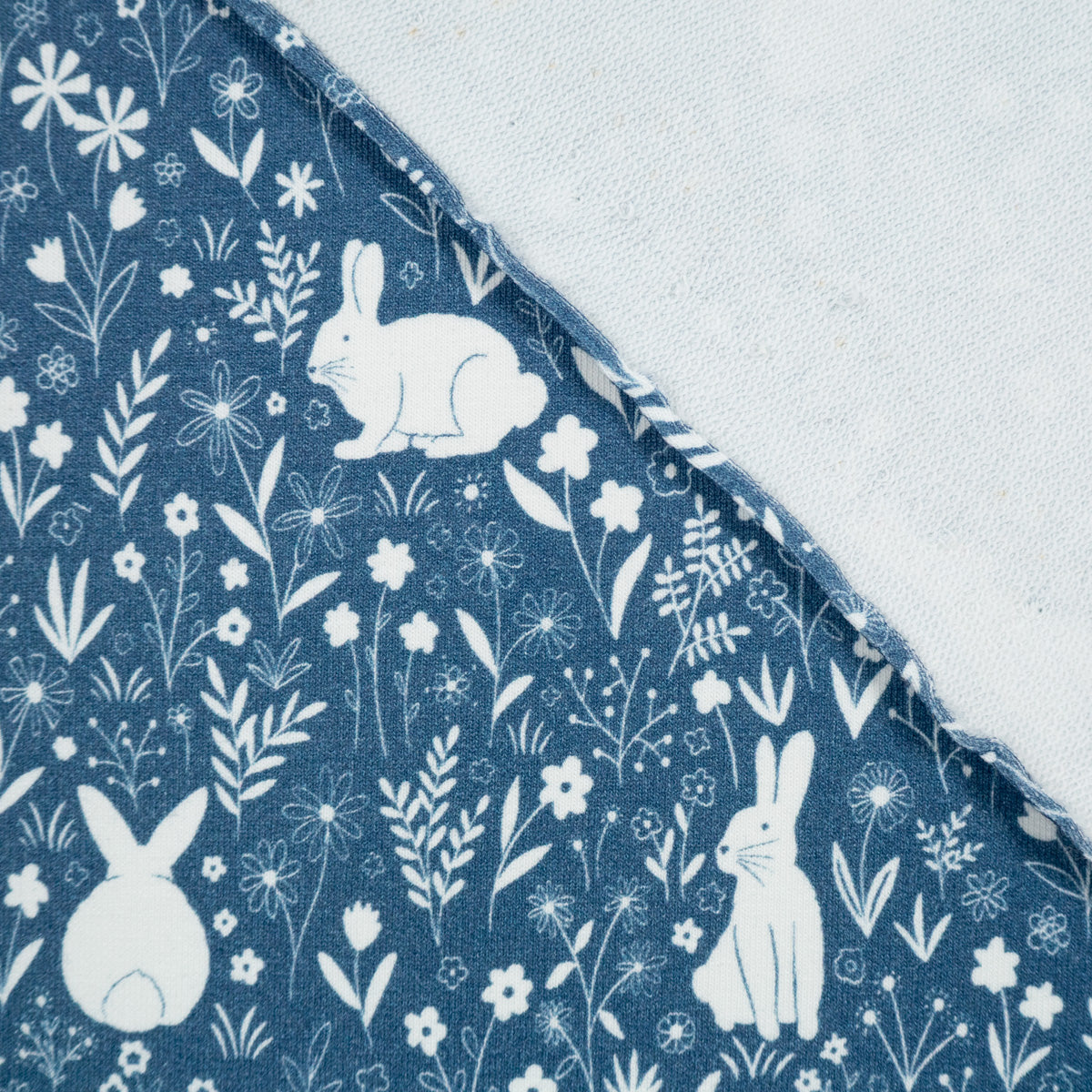 ikat-e-basile-tissu-french-terry-bio-jean-animaux image 5