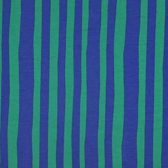 ikat-e-hossegor-coupon-french-terry-bleu-gots-20-cm image 1