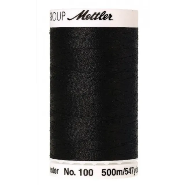 mettler-seralon-4000-fil-coudre-500m-noir image 1