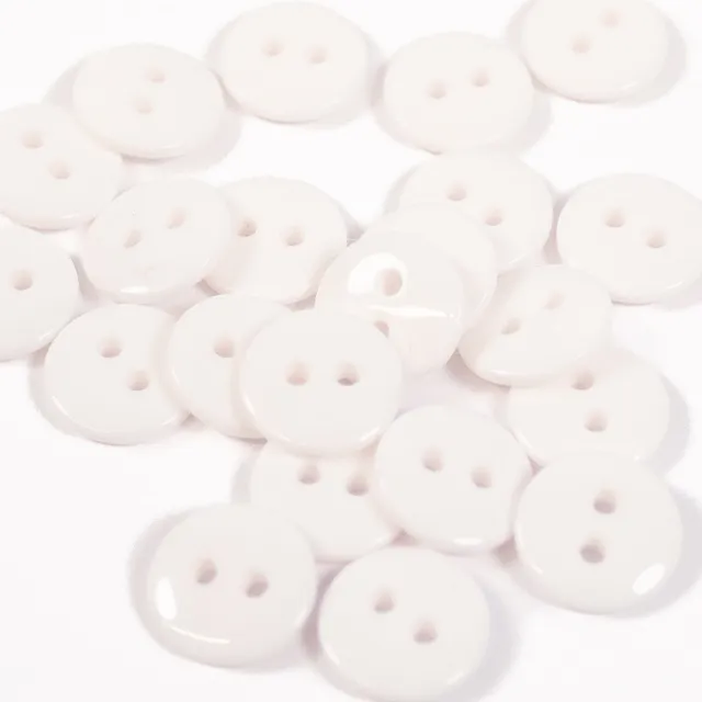 ikat-e-mercerie-bouton-brillant-2-trous-blanc-10-mm image 1