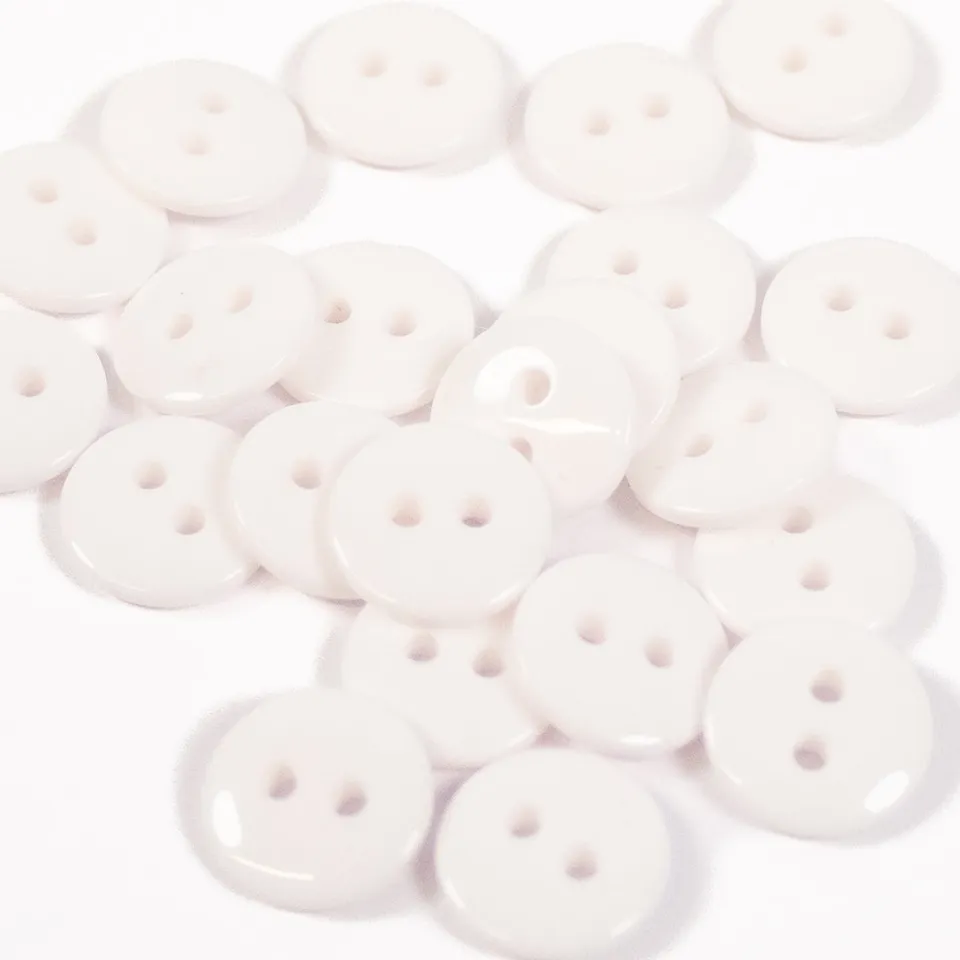ikat-e-mercerie-bouton-brillant-2-trous-blanc-10-mm image 1