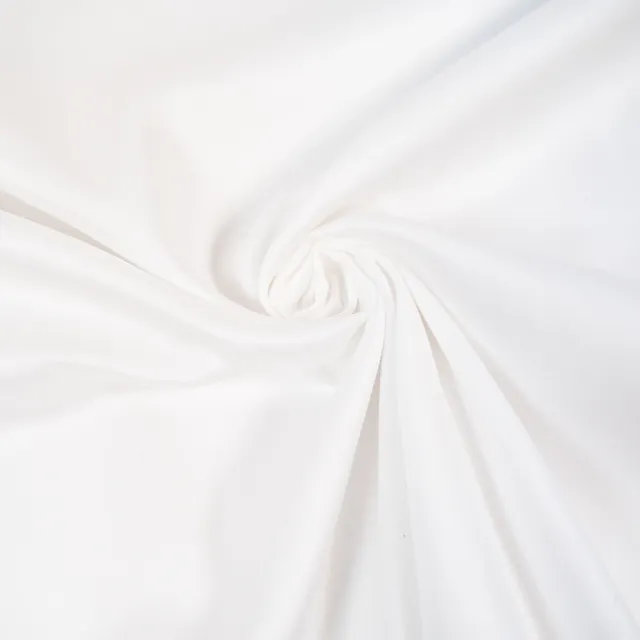ikat-e-tissus-coupon-satin-de-coton-blanc-30-cm image 1