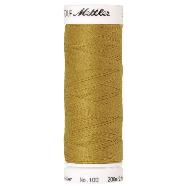 mettler-seralon-fil-coudre-moutarde-1102-200-m image 1