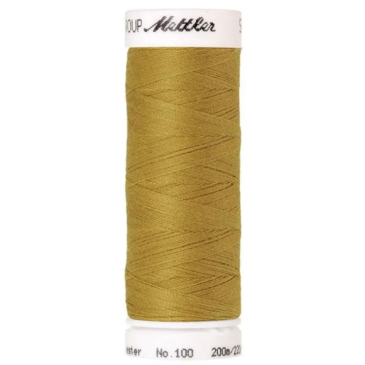 mettler-seralon-1102-fil-coudre-moutarde-200-m-polyester image 1