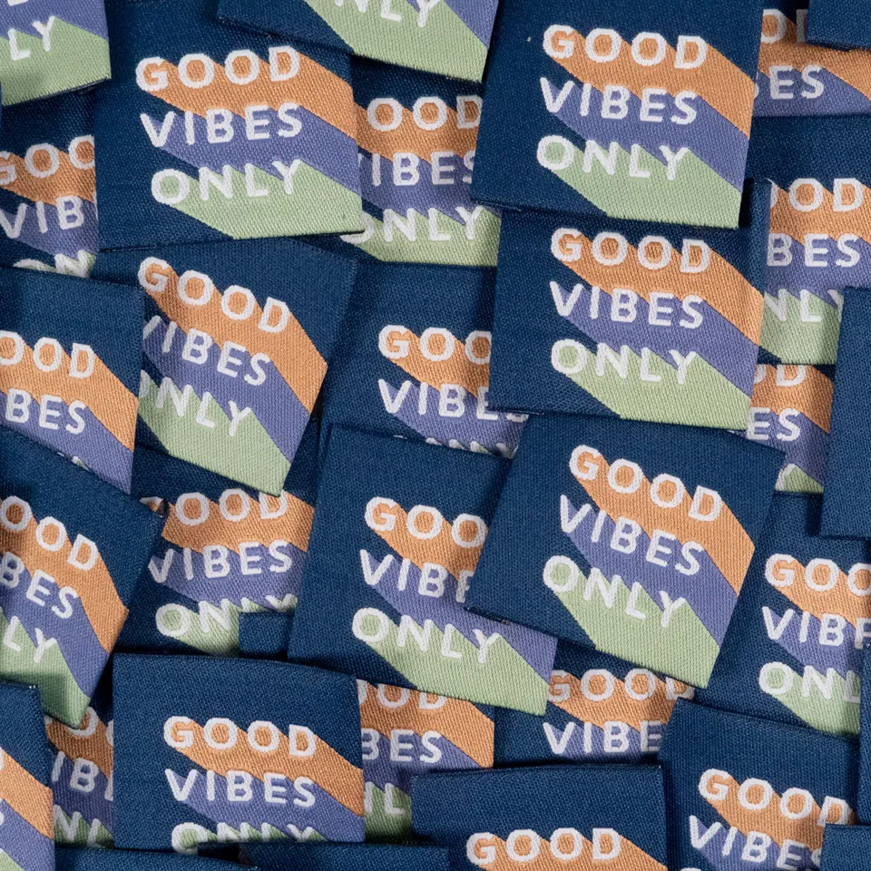 ikat-e-mercerie-tiquettes-tiss-es-good-vibes-only-x5 image 1
