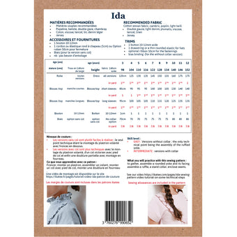 ikat-e-ida-patron-blouse-robe-fille-pdf-col-volant-3-12-ans-2 image 3