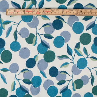 ikat-e-cocktail-tissu-french-terry-bio-blanc-agrumes image 8