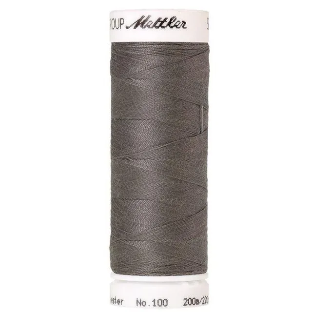 mettler-seralon-fil-coudre-200-m-gris-nuageux-322-polyester image 1