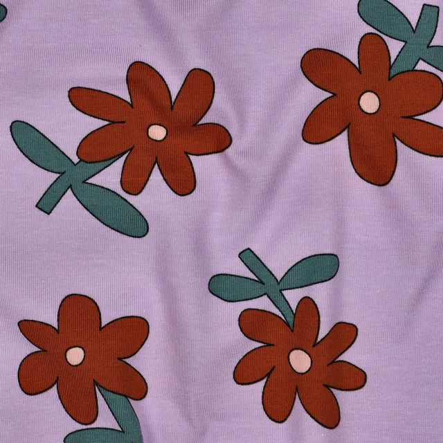 ikat-e-tissus-jersey-retro-bloom-tissu-lavande image 1