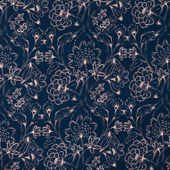 ikat-e-jaipur-ink-tissu-viscose-encre-fleurie image 5