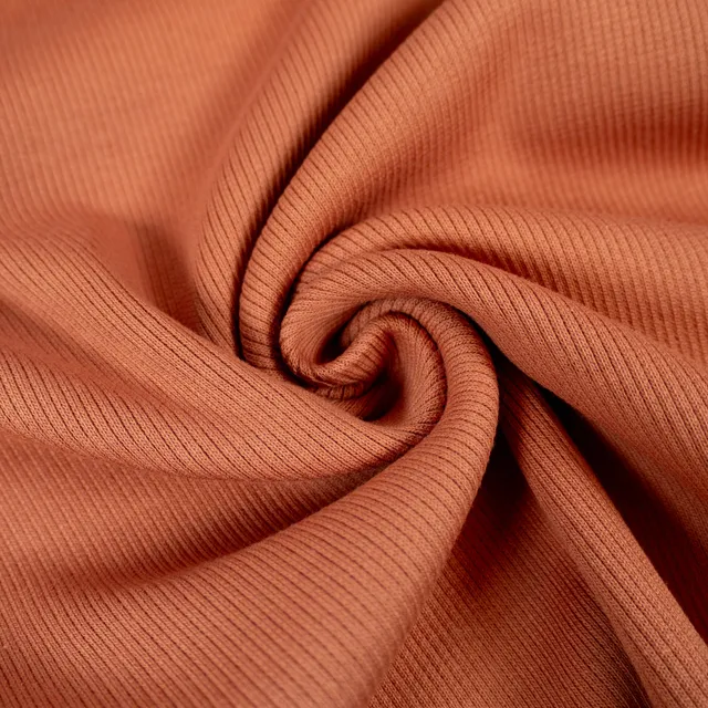 ikat-e-tissus-bord-c-te-tissu-brown-sugar-non-tubulaire image 1