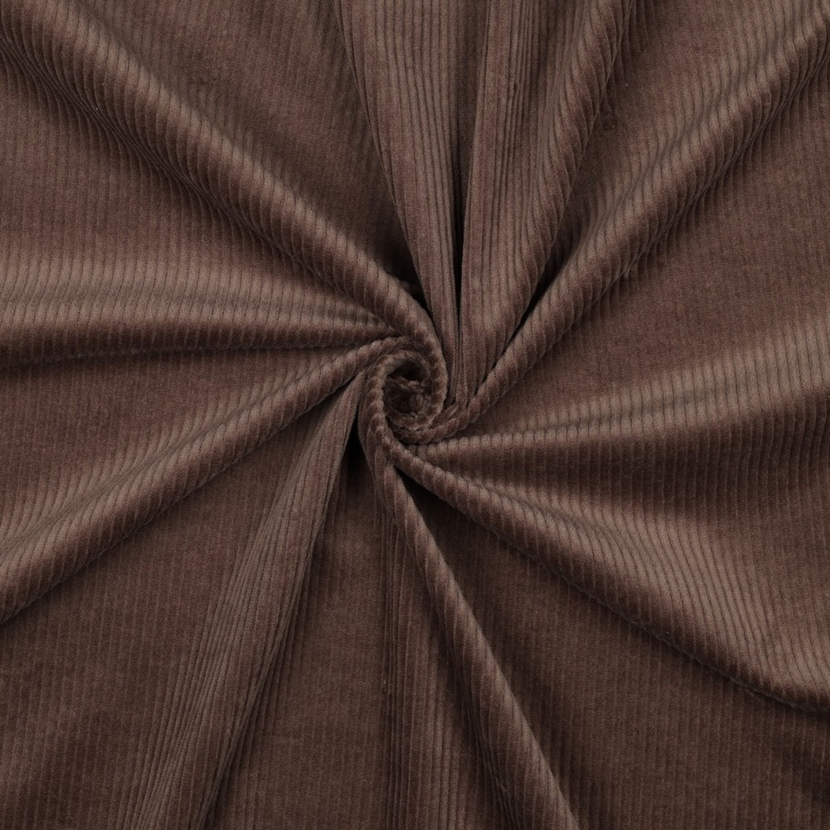 ikat-e-tissu-velours-c-tes-6w-marron-uni image 3