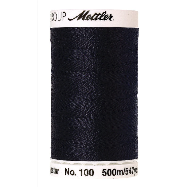 mettler-seralon-821-fil-coudre-bleu-marine-fonc-500m image 1