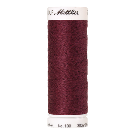 mettler-seralon-fil-coudre-200m-1461-rouge-bordeaux image 1