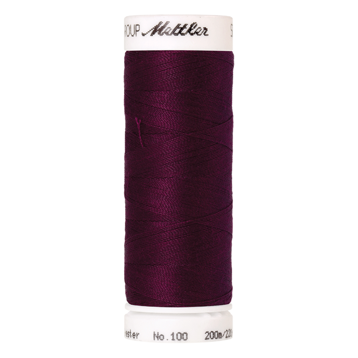 mettler-seralon-fil-coudre-200m-rouge-fonc-1067 image 1