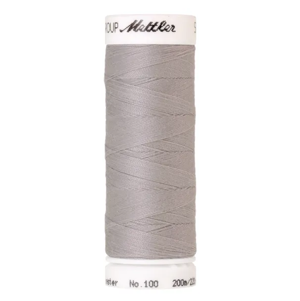 mettler-seralon-fil-coudre-200-m-gris-331-polyester image 1