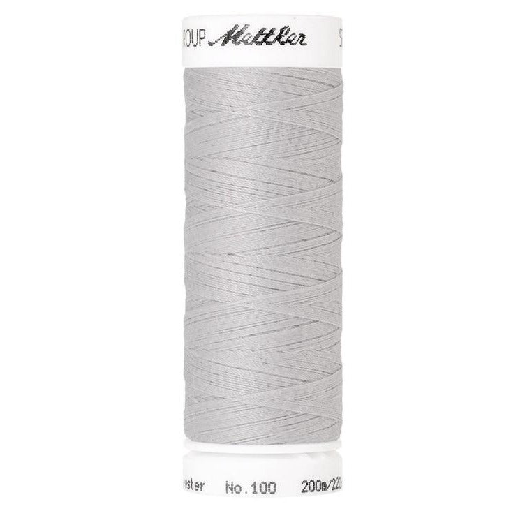 mettler-seralon-411-fil-coudre-gris-clair-200-m-polyester image 1