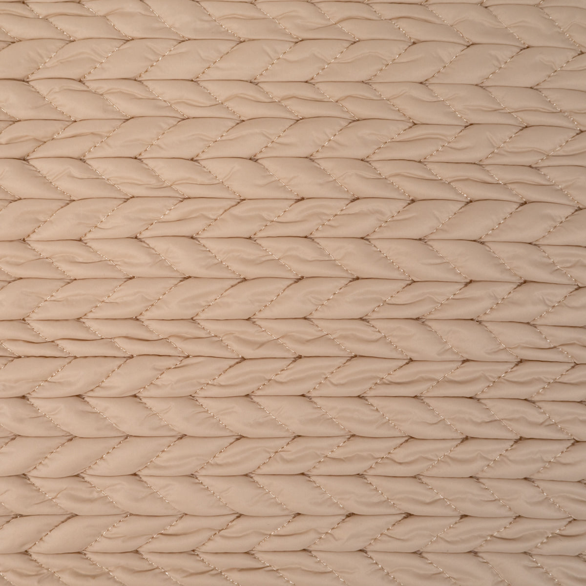 ikat-e-tissu-doudoune-matelass-sable-chevrons-uni image 2