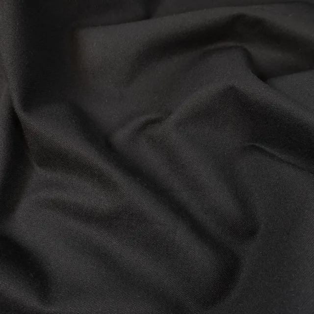 ikat-e-tissus-flanelle-viscose-noir-au-m-tre image 1