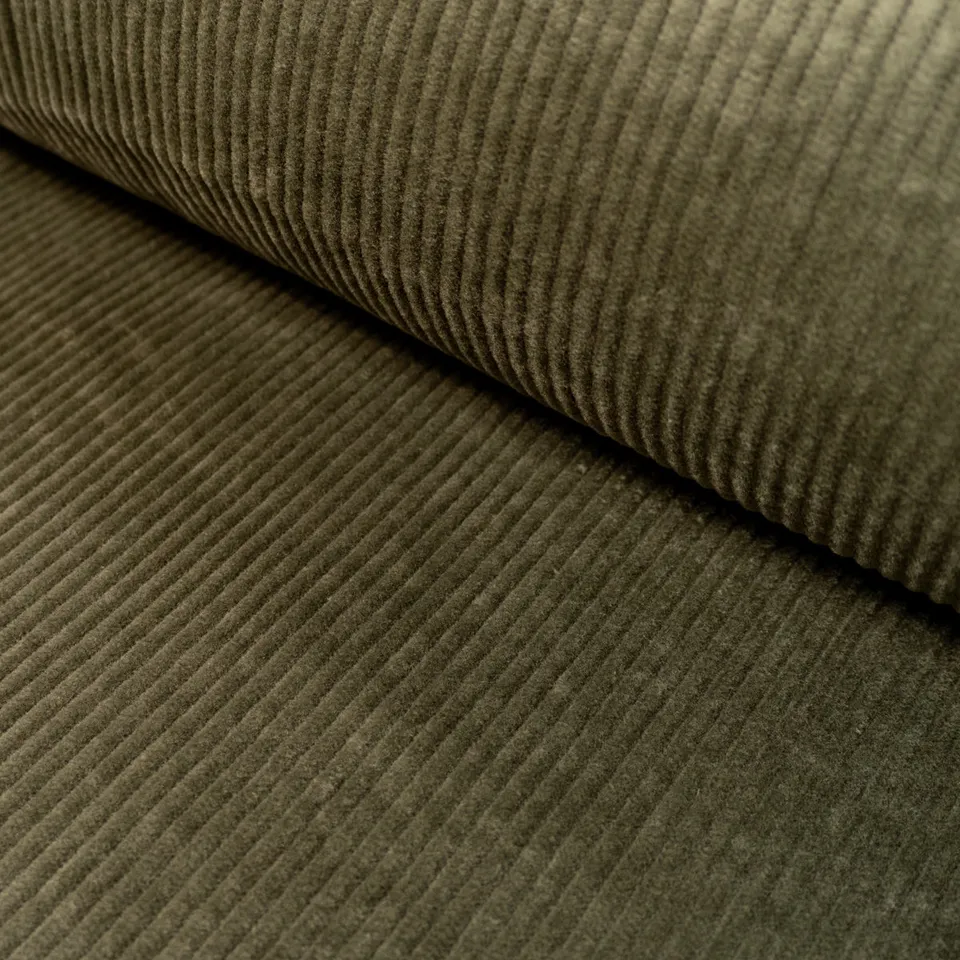 ikat-e-tissus-velours-moyennes-c-tes-kaki-tissu image 1