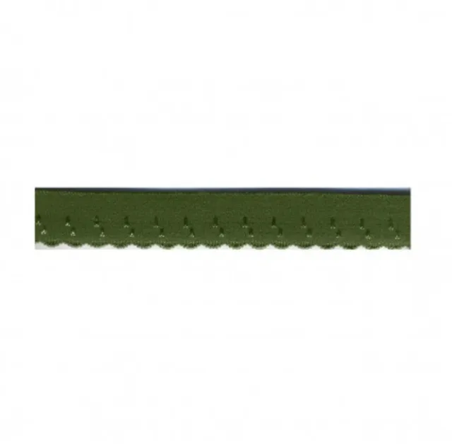 ikat-e-biais-lastique-lingerie-kaki-22-mm-100-cm image 1