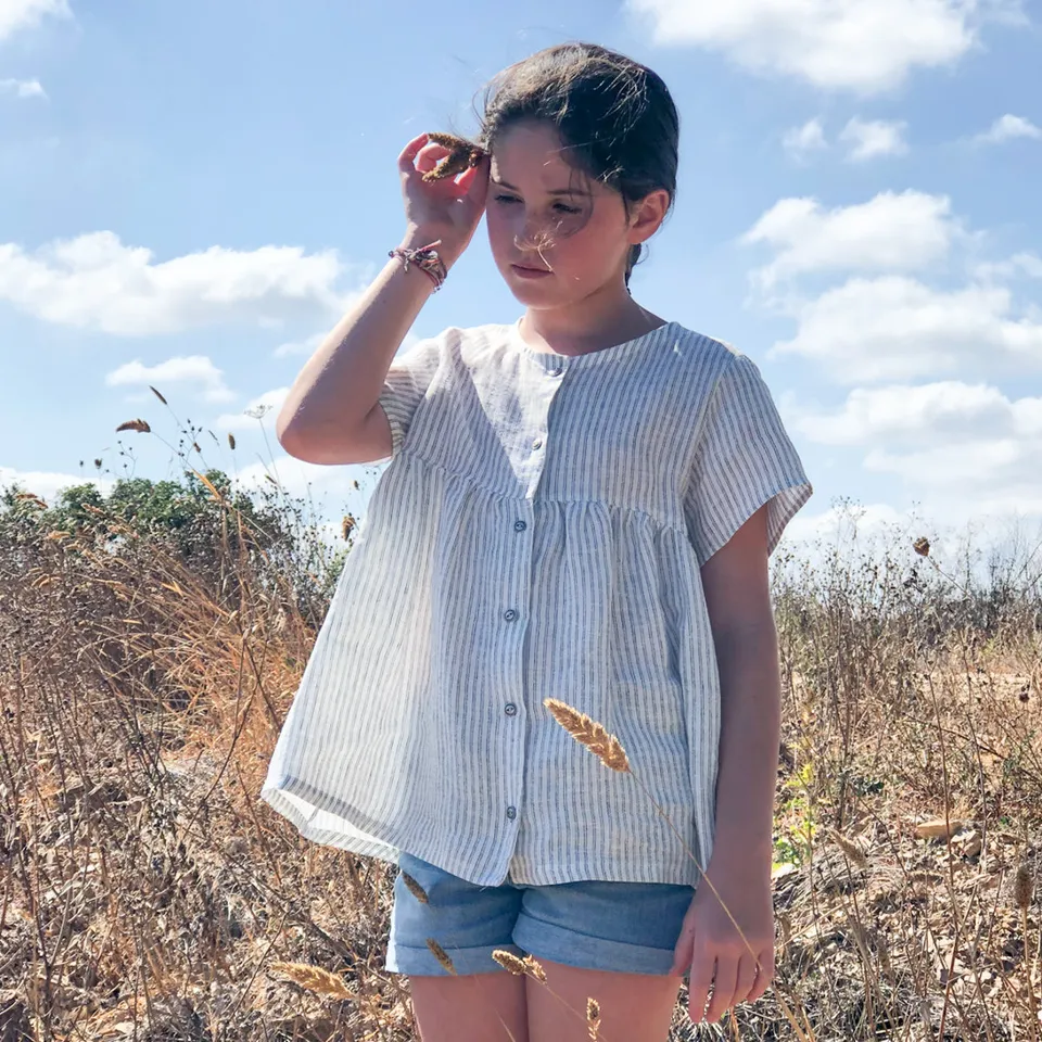 ikat-e-stockholm-kids-patron-blouse-robe-enfant-pdf-ample image 1