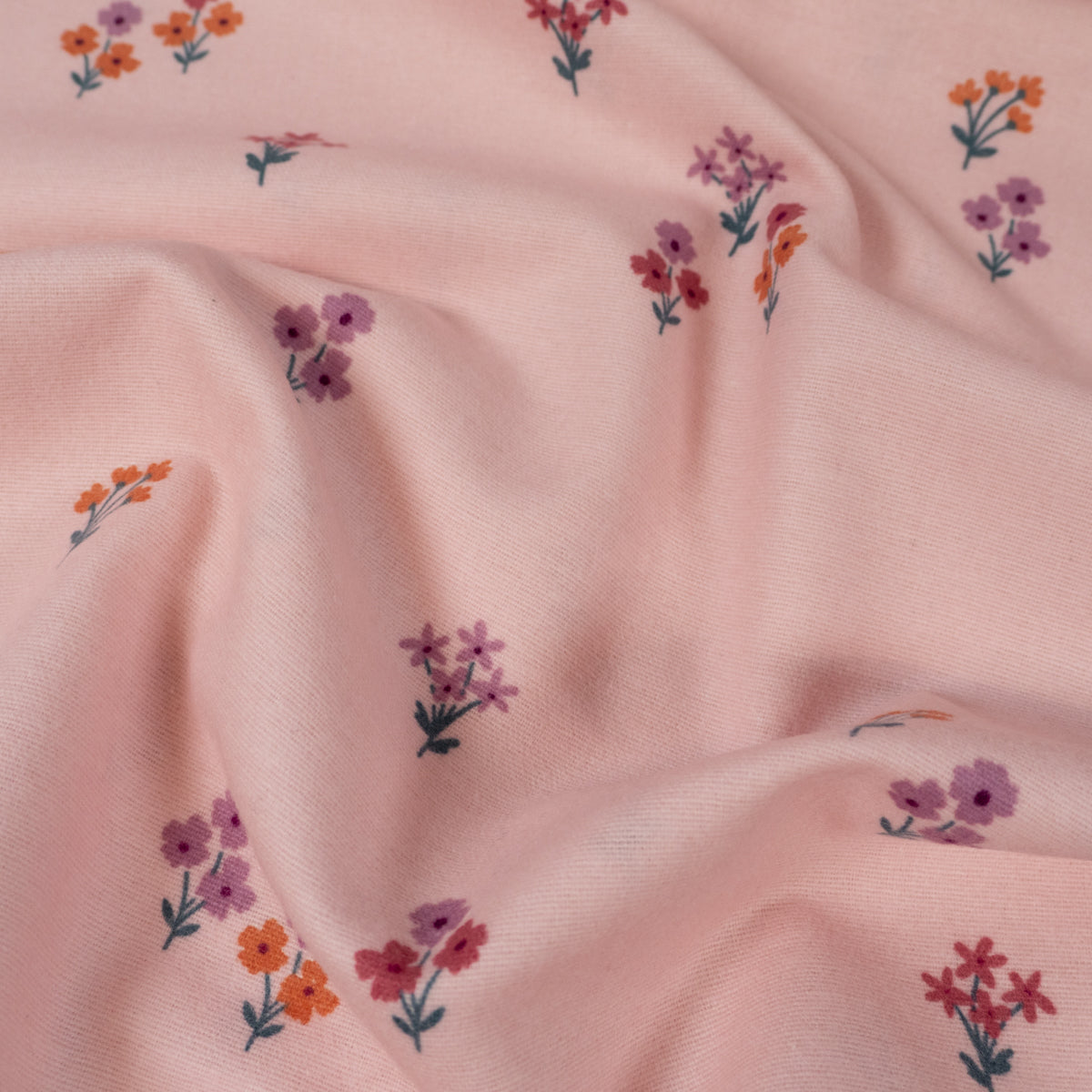 ikatee-tissu-flanelle-petites-fleurs-rose-imprim image 2