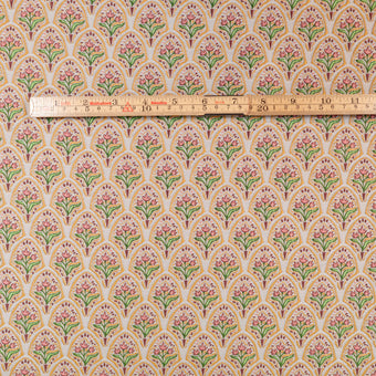 ikat-e-tissus-jacquard-fleurs-d-or-rose image 6