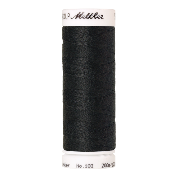mettler-seralon-1282-fil-coudre-gris-anthracite-200-m image 1