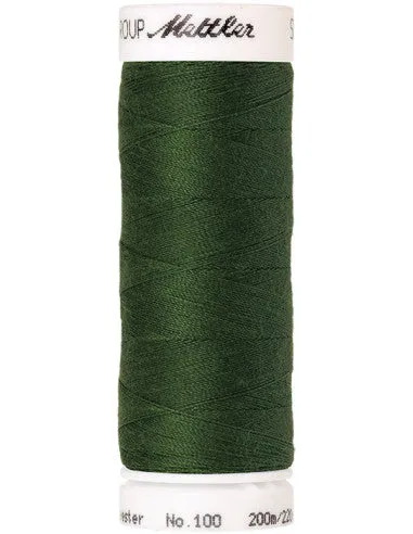 ikat-e-mettler-fil-coudre-200m-842-vert-mousse image 1