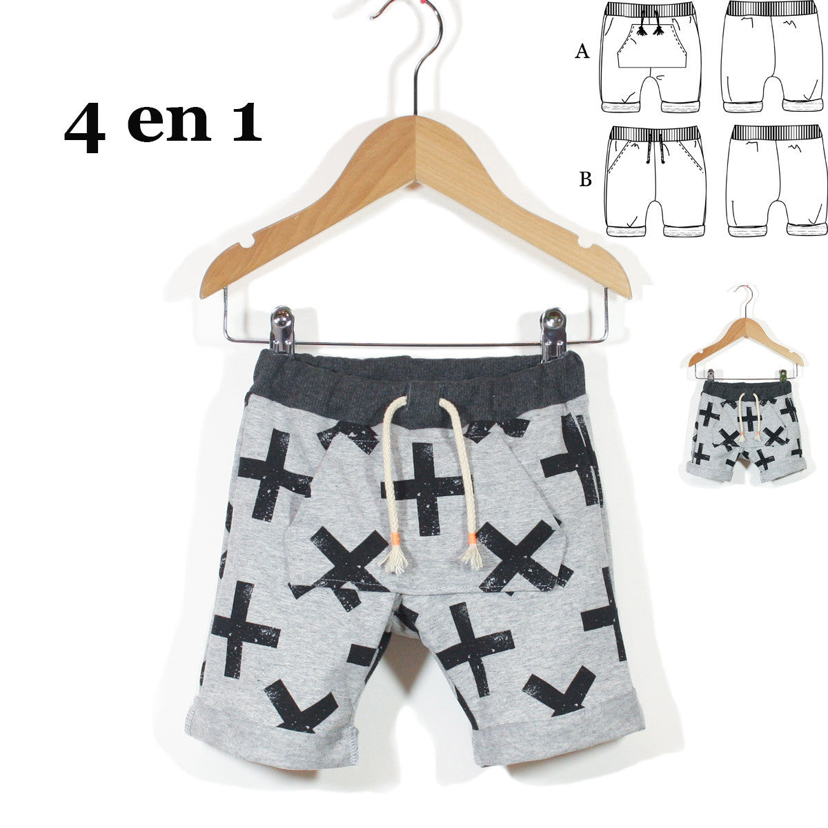 ikat-e-biarritz-patron-couture-short-b-b-pdf-6-24-mois image 1