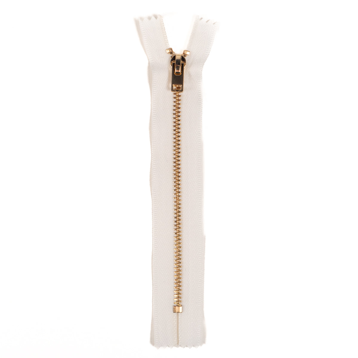 ikat-e-mercerie-fermeture-m-tal-blanc-non-s-parable-15-cm image 1