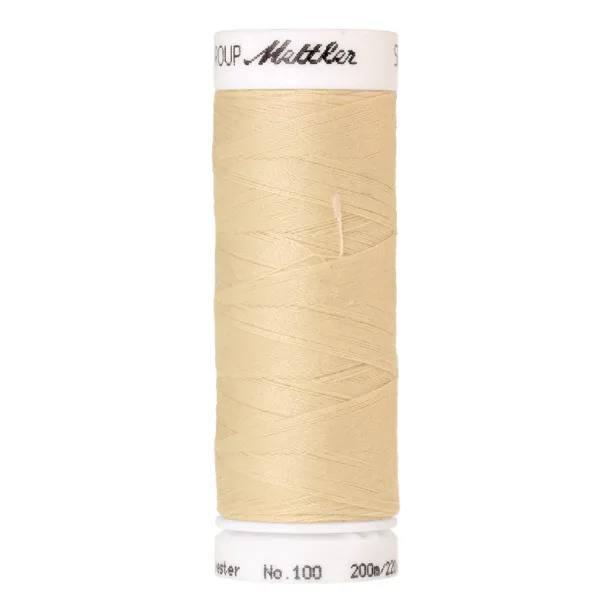 mettler-seralon-fil-coudre-beige-1384-bobine-200-m-2 image 1