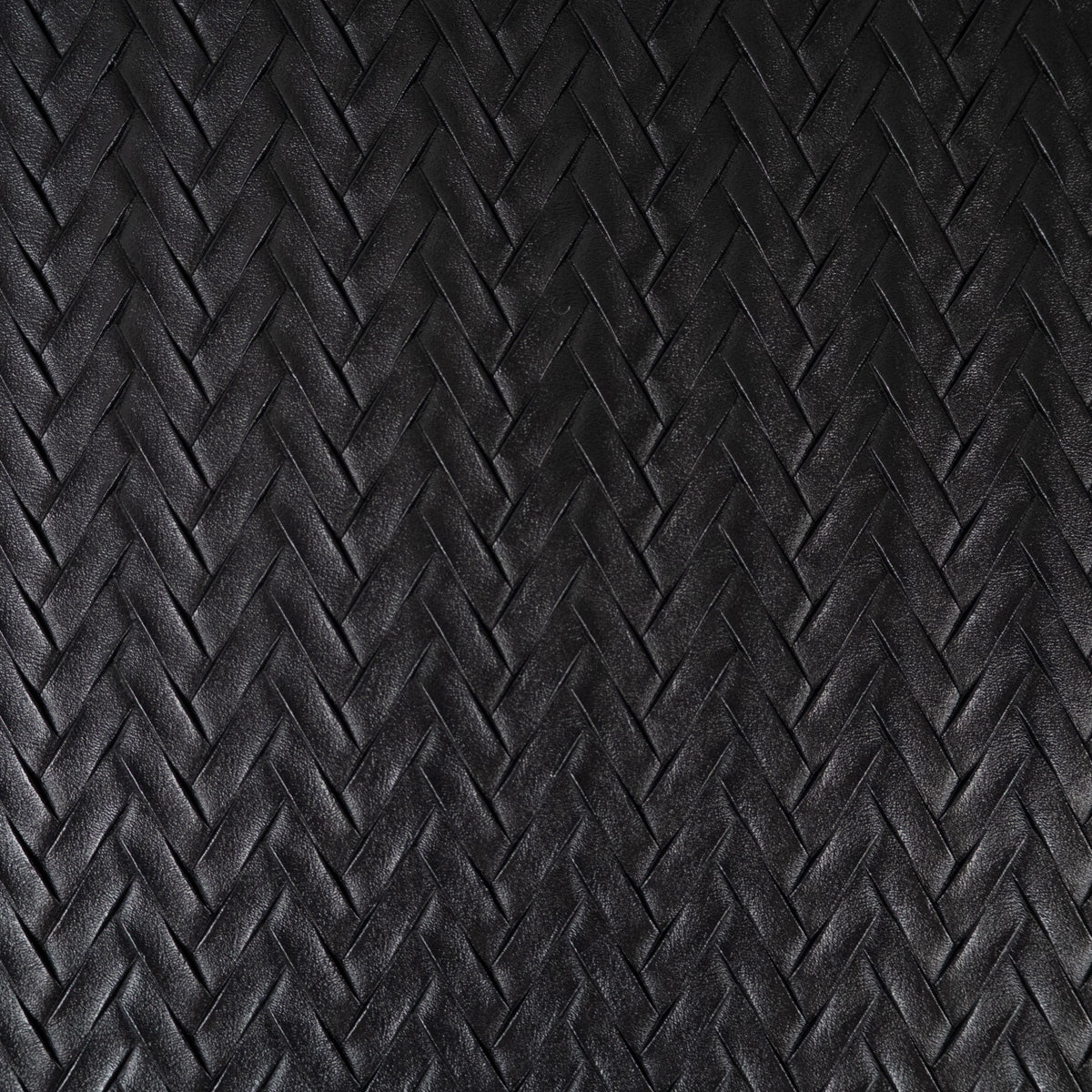 ikat-e-tissus-simili-cuir-chevron-tissu-noir image 2