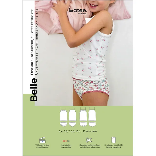 ikat-e-belle-caraco-et-culotte-fille-patron-papier-sous-v-tement image 1