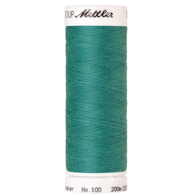 mettler-seralon-fil-coudre-1091-meraude-200m-polyester image 1