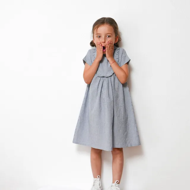 ikat-e-ida-patron-blouse-robe-fille-pdf-col-volant-3-12-ans image 1