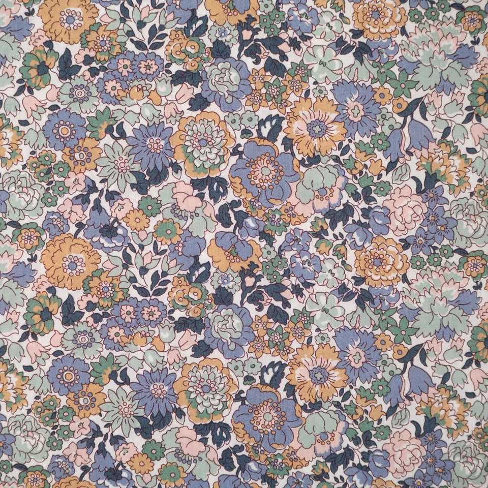 ikat-e-tissus-liberty-tana-lawn-nell-annie-and-may-bleu-coton image 1
